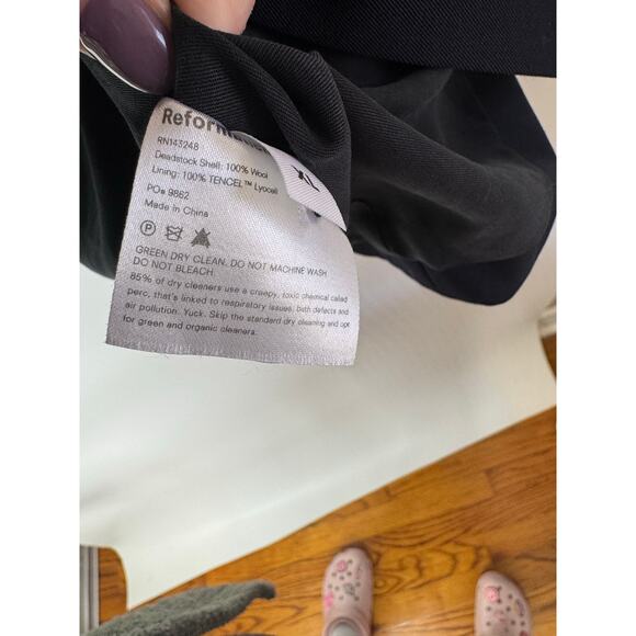 Reformation wool navy blazer dress XL - Picture 5 of 7